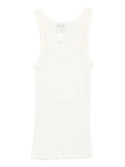 FORTE FORTE FORTE_FORTE WOOL RIBBED AMERICAN TANK TOP CLOTHING