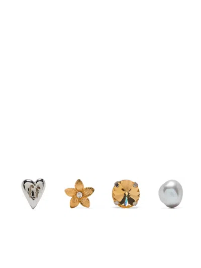 Forte Forte Four-piece Earrings In Multi
