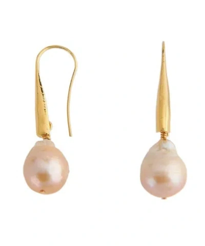 Forte Forte French Hook Earrings In Yellow