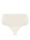 Forte Forte Fringed Briefs In Neutrals