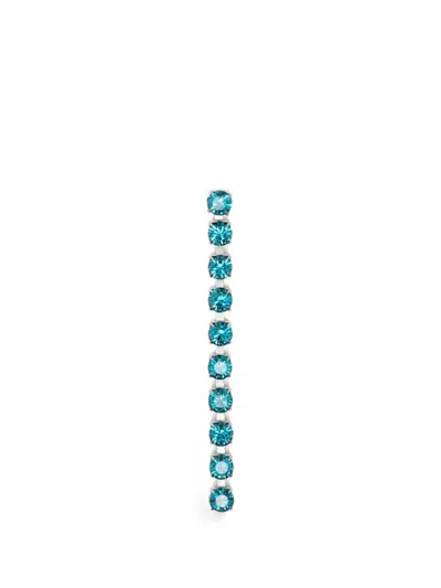 Forte Forte Glass-embellished Drop Earrings In Green