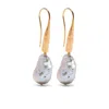 Forte Forte Gold  Gray Earrings In Gold