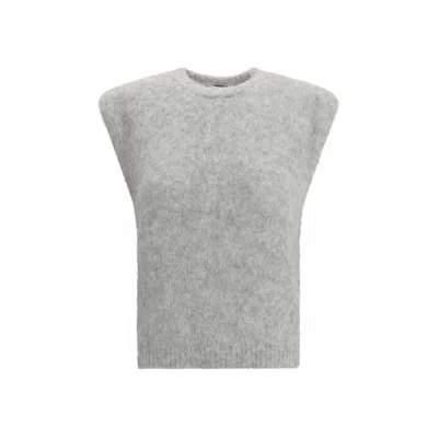 Forte Forte Gray Alpaca Vicugna Pacos T-shirt