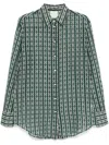 Forte Forte Geometric-print Shirt