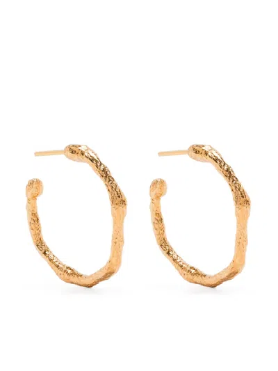 FORTE FORTE HALF-HOOP EARRINGS