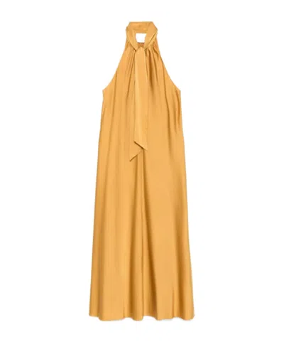 FORTE FORTE HALTER NECK DRESS