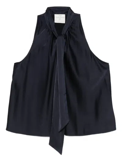 Forte Forte Halterneck Blouse In Black