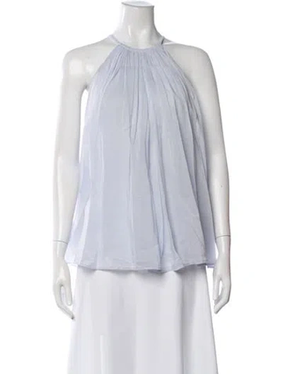 Pre-owned Forte Forte Halterneck Sleeveless Top W/ Tags In White