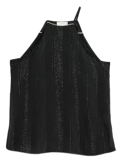 Forte Forte Halterneck Top In Black