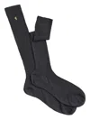 Forte Forte Heart-detailing Ribbed Socks In Black