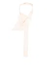 Forte Forte Elasticated Silk Bow Tie