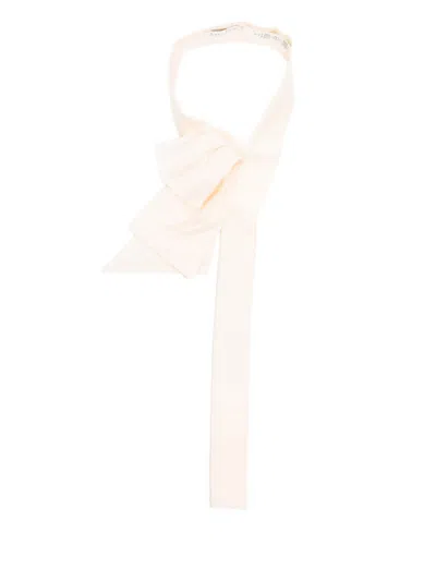Forte Forte Heavy Stretch Silk Satin Bow Tie