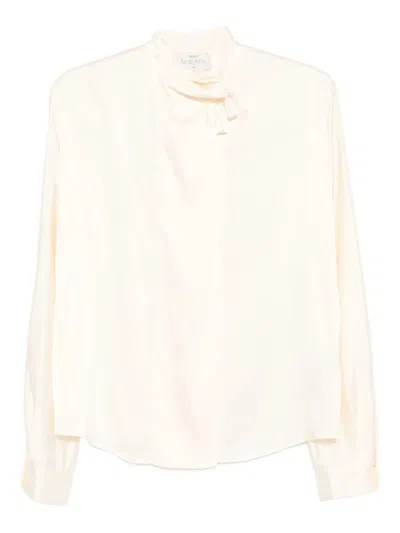 Forte Forte Heavy Stretch Silk Satin Kimono Shi In Neutral