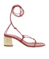 Forte Forte Heel Sandals In Red
