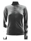 Forte Forte High-neck Long-sleeve T-shirt In Gray