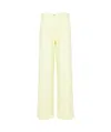Forte Forte High-waist Straight-leg Trousers In White