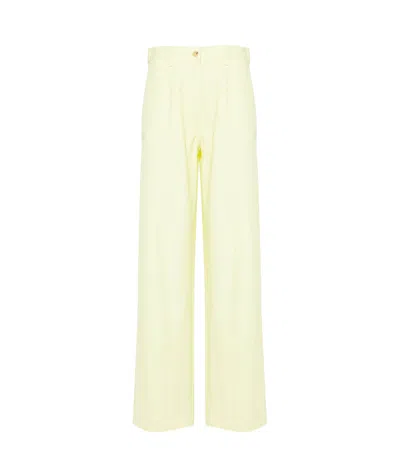 FORTE FORTE HIGH-WAISTED CASUAL PANTS