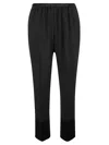 FORTE FORTE HIGH-WAIST PLAIN TROUSERS