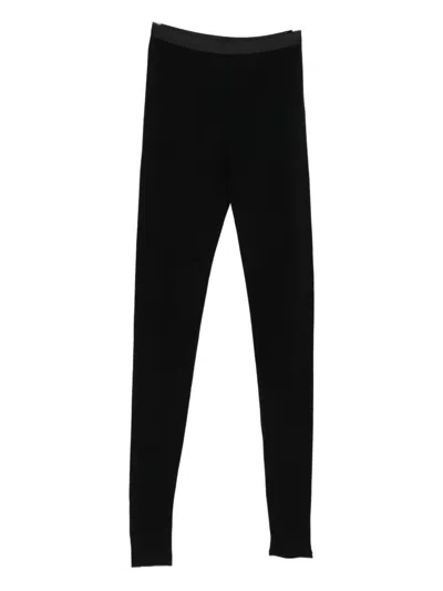 Forte Forte High-waisted Leggings In Black