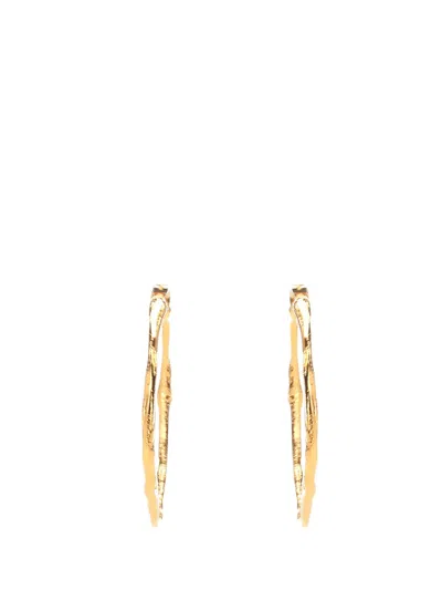 Forte Forte Hoop Earrings In Gold