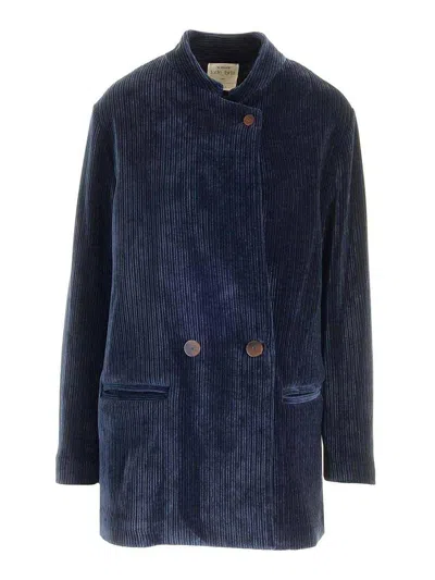 Forte Forte Ink Blue Corduroy Blazer