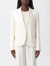Forte Forte Jacket  Woman Color Yellow Cream In White