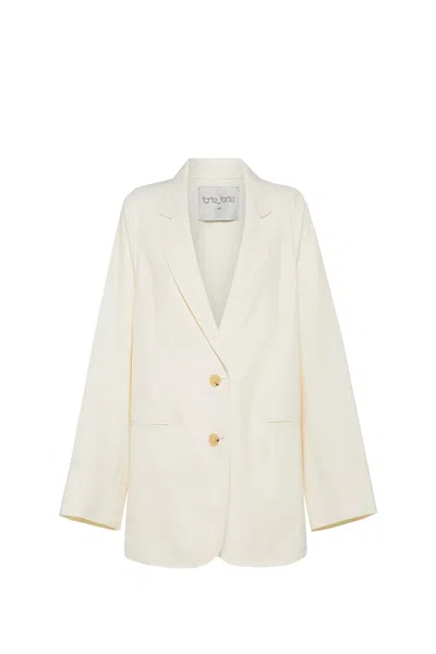 Forte Forte Jacket In Ivory