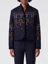 Forte Forte Samarcanda Jacquard Jacket Notte In Blue
