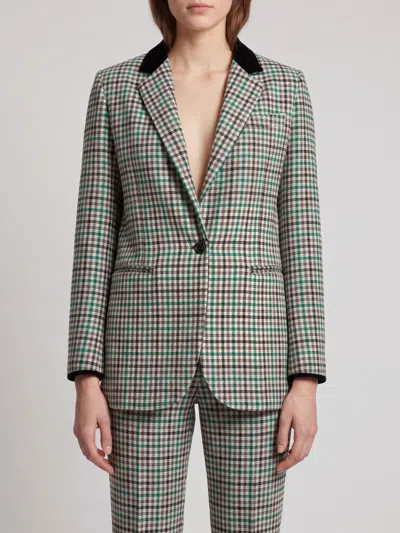 Forte Forte Jacket Woman Color Blue In Multi