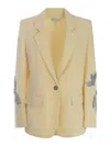 Forte Forte Jacket Forte_forte Sequins Made Of Cady In Yellow