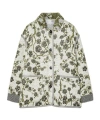 Forte Forte Jacquard La Lune En Fleur Jacket In Green