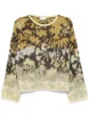 FORTE FORTE JACQUARD SWEATER