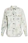 Forte Forte Kiss From A Rose Denim Shirt In White