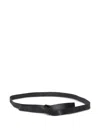 Forte Forte Knotted Leather Belt In Black