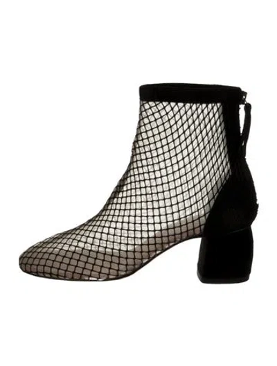 Pre-owned Forte Forte Lace Boots W/ Tags In Black