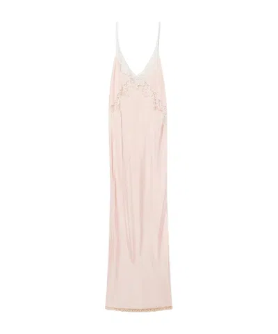 Forte Forte Elegant Viscose Dress In Pink