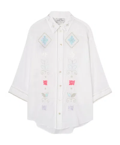 FORTE FORTE LAPEL SHIRT
