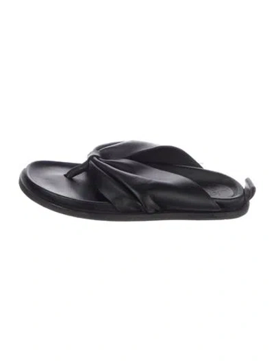 Pre-owned Forte Forte Leather In Black
