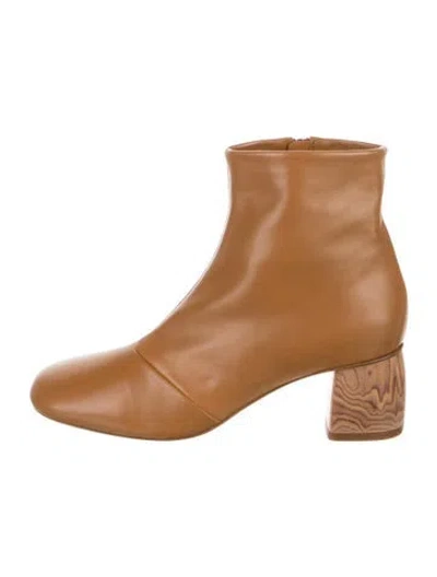 Pre-owned Forte Forte Leather Boots In Brown