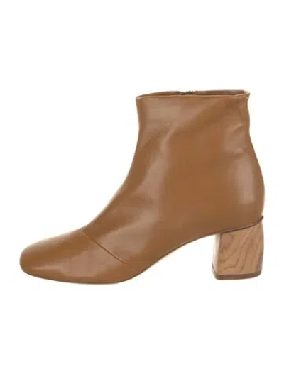 Pre-owned Forte Forte Leather Boots In Brown