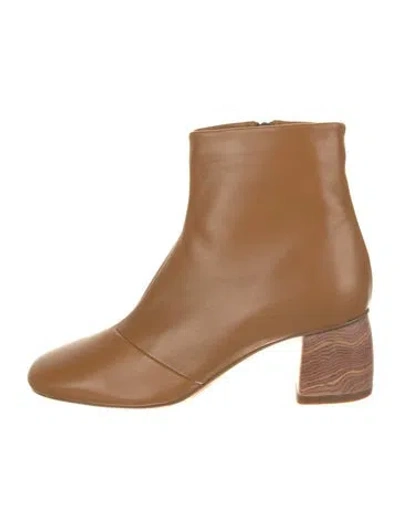 Pre-owned Forte Forte Leather Boots In Brown