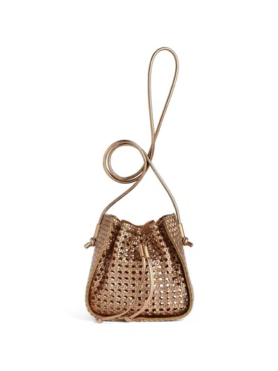 Forte Forte Leather Bucket Bag In Brown