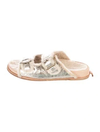 Pre-owned Forte Forte Leather Sandals In Multicolor