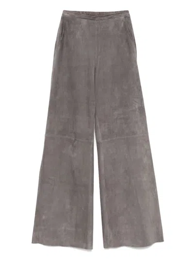 FORTE FORTE FORTE FORTE LEATHER TROUSERS