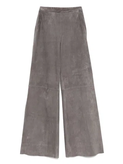 FORTE FORTE FORTE FORTE LEATHER TROUSERS