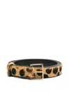 Forte Forte Leopard-print Belt In Animal Print