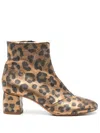 Forte Forte Leopard-print Boots In Animal Print