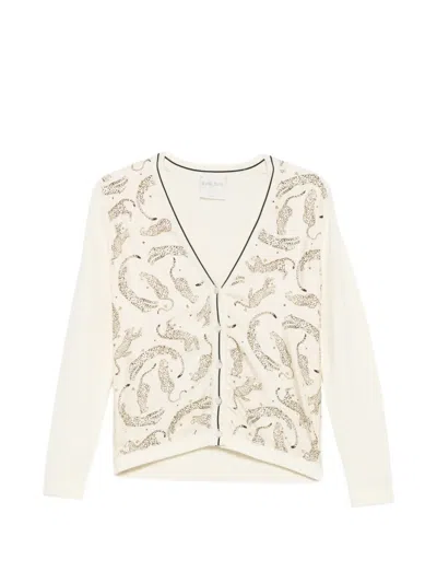 Forte Forte Leopard-print Cardigan In Neutral