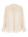 Forte Forte Organze Shirt In Nude