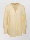 Forte Forte Lightweight Loose Fit V-neck Blouse